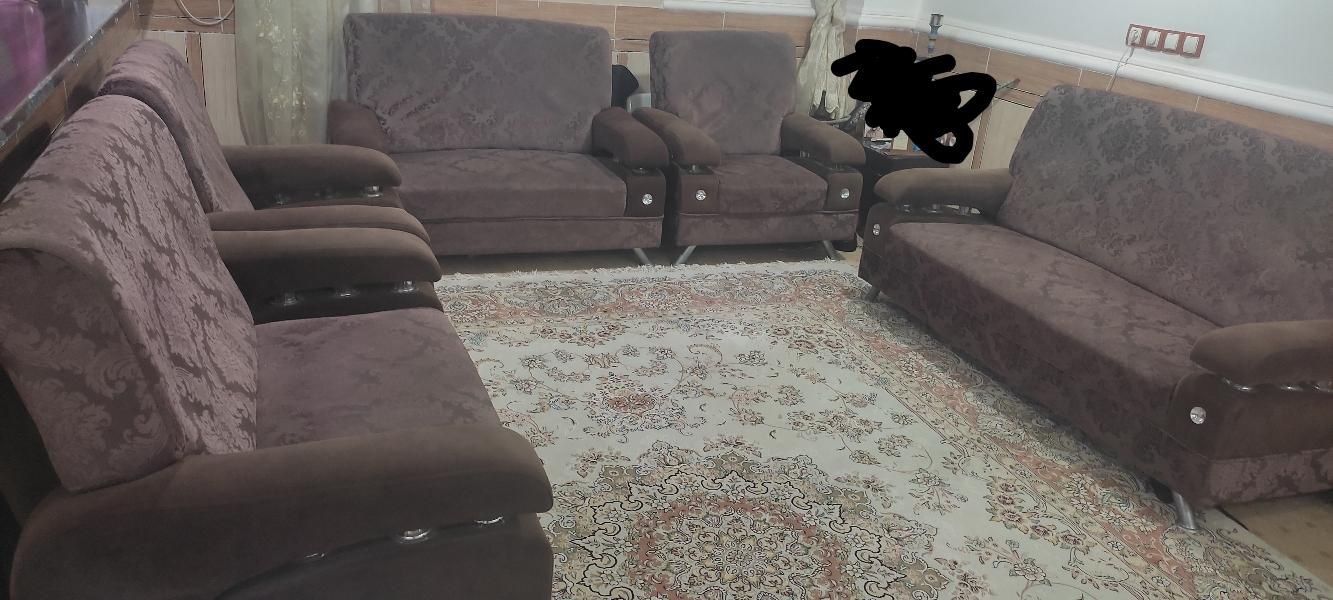 فروش ست مبل ۹ نفره|مبلمان خانگی و میز عسلی|امیدیه, |دیوار