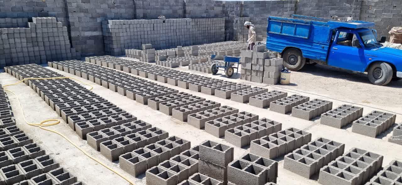 بلوک سیمانی ته پر 20در40 غلافی|مصالح و تجهیزات ساختمان|شاهرود, |دیوار