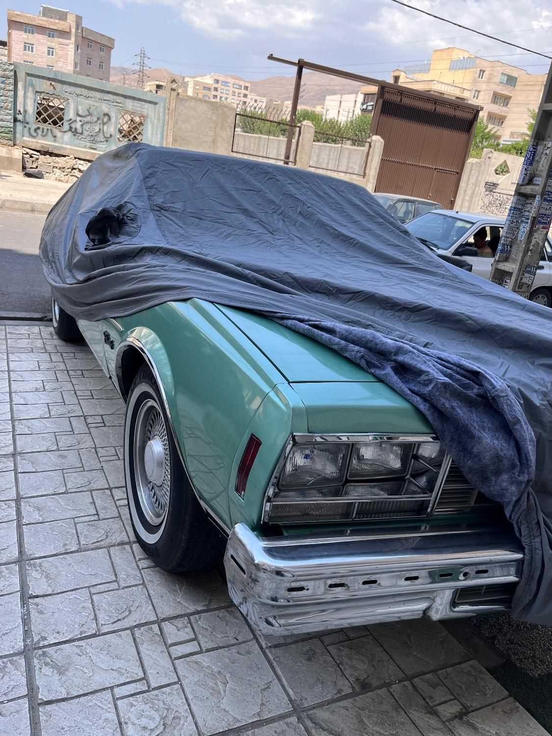 چادر ۴ فصل طوسی ضخیم ماشین خودرو|قطعات یدکی و لوازم جانبی|کرج, باغستان|دیوار