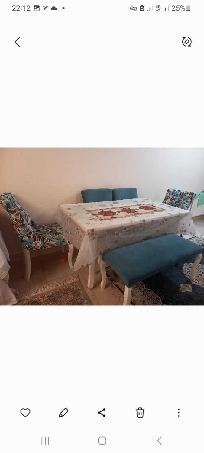 ناهار خوری شش نفره|میز و صندلی غذاخوری|فردیس, فردیس|دیوار