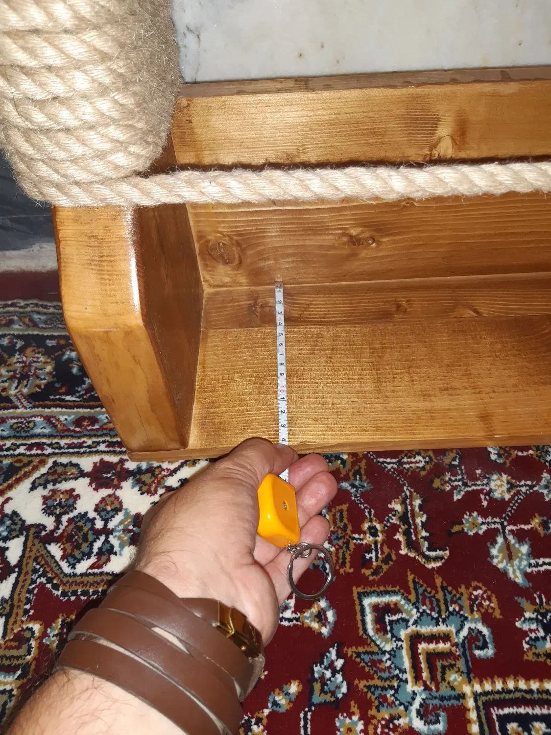دکوری چوبی جای ادویه یا نوشیدنی|کتابخانه، شلف، قفسه‌های دیواری|کرمانشاه, |دیوار