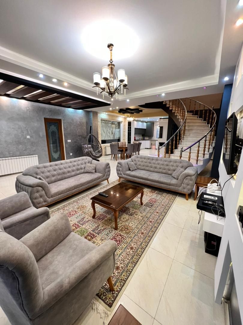 اجاره ویلا چهارخوابه استخرجکوزی دار شهرکی انزلی|اجارهٔ کوتاهمدت ویلا و باغ|رشت, معلم|دیوار