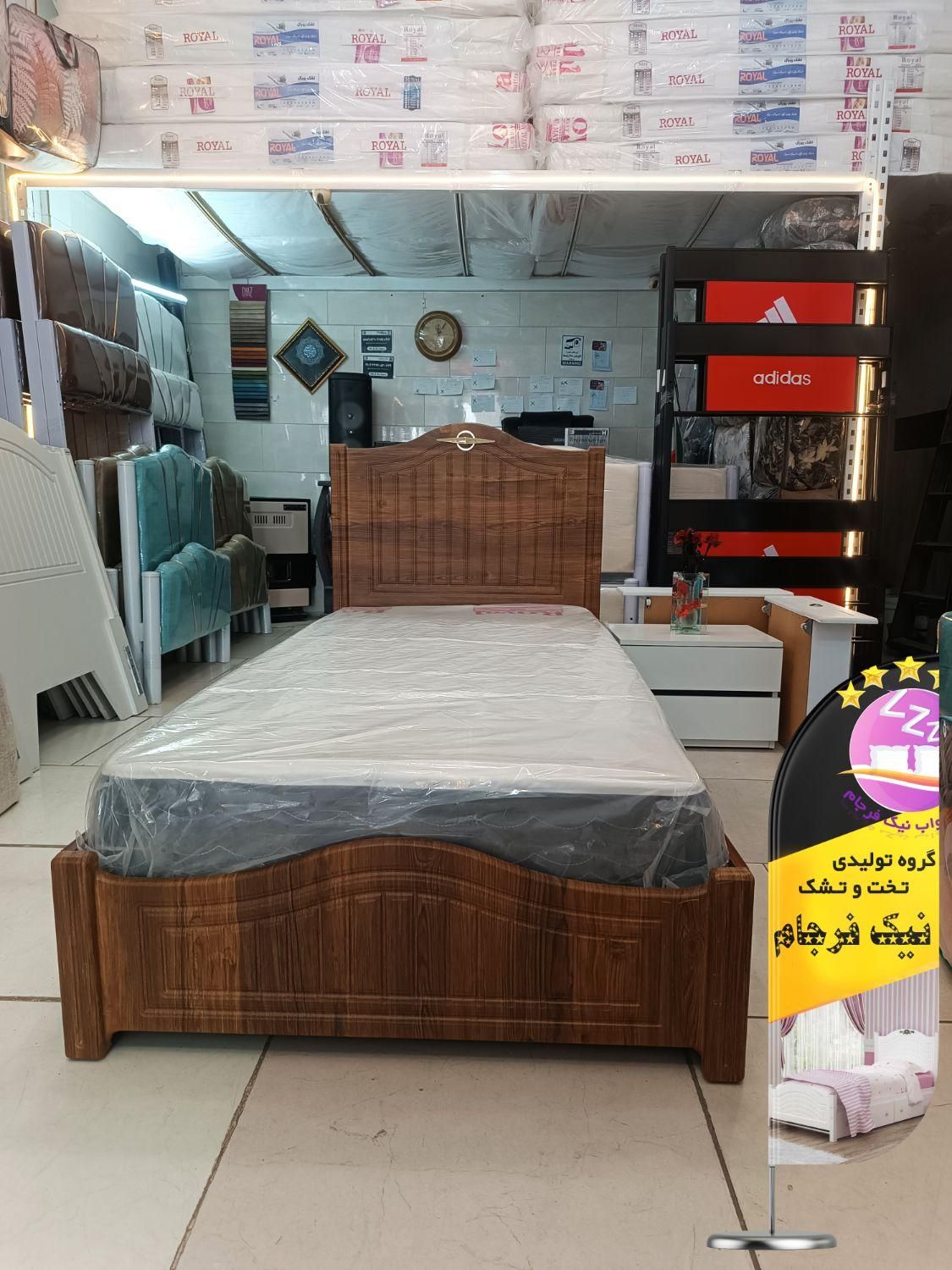 تخت خواب یک نفره/تختخواب ۱یکنفره فول وکیوم مدل کاک|تخت و سرویس خواب|مشهد, سپاد|دیوار
