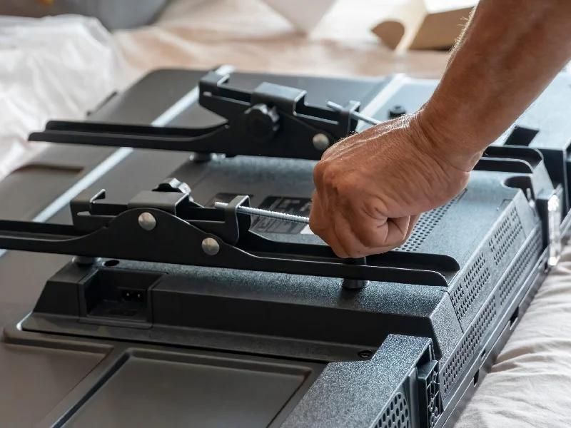 نصب و اجرای براکت و پایه دیواری|خدمات پیشه و مهارت|نجف‌آباد, منتظری جنوبی|دیوار