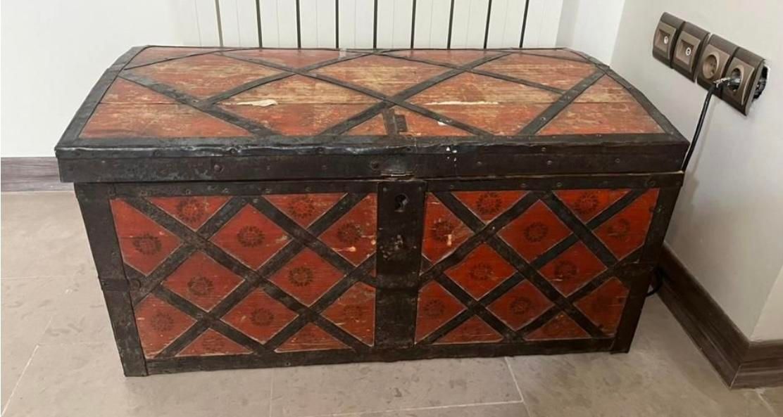 صندوق  چوبی قدیمی|صنایع دستی و سایر لوازم تزئینی|تهران, فرحزاد|دیوار