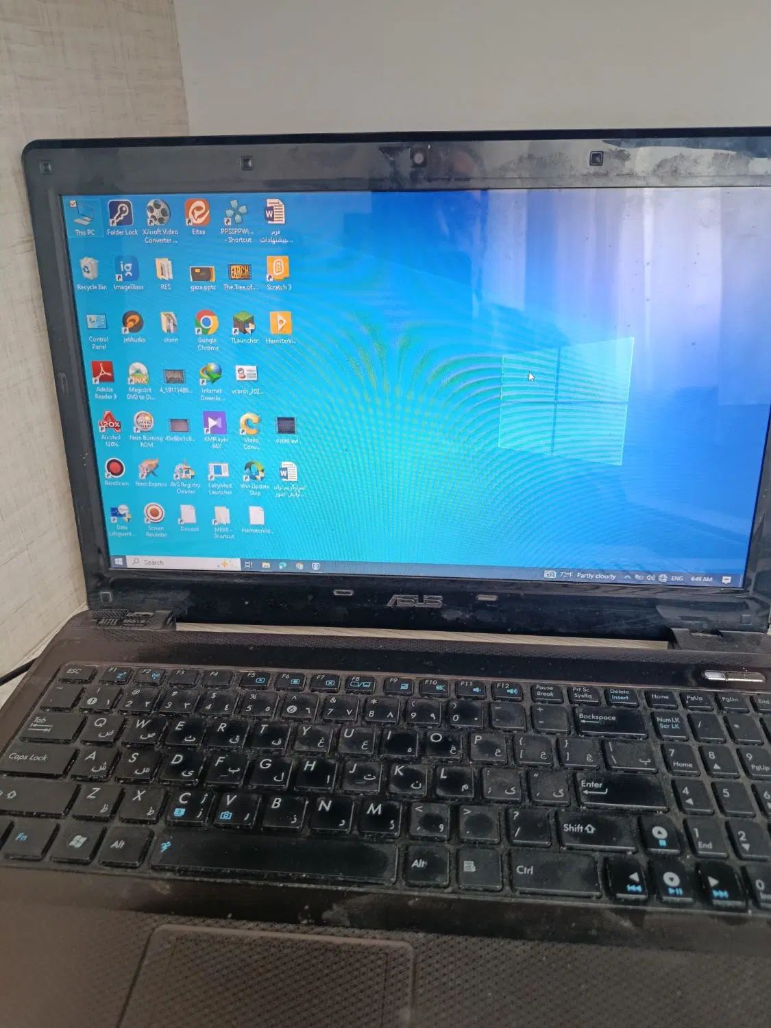 لپ تاپ asus هارد یک ترا گرافیک دار، سالم و تمیز|رایانه همراه|زنجان, |دیوار