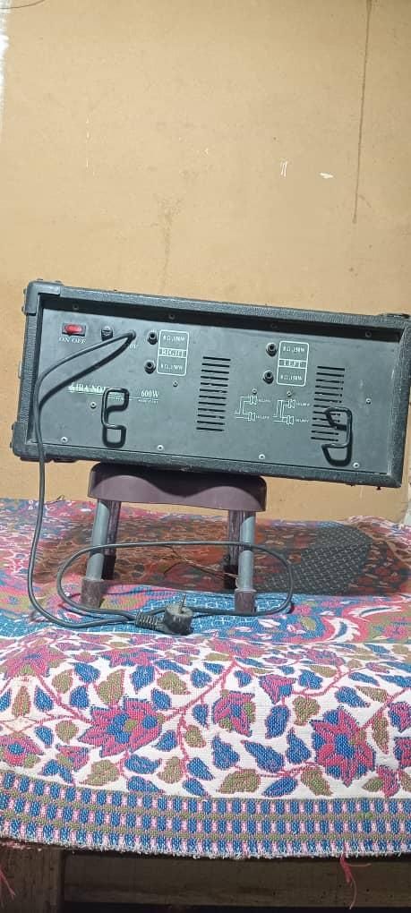 اکو آمپلی فایر پر قدرت ۶۰۰ وات استریو ۲کانال|سیستم صوتی خانگی|گنبد کاووس, |دیوار