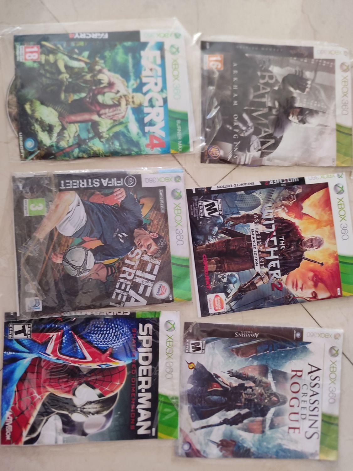 60 بازی Xbox 360|کنسول، بازی ویدئویی و آنلاین|کرمان, |دیوار