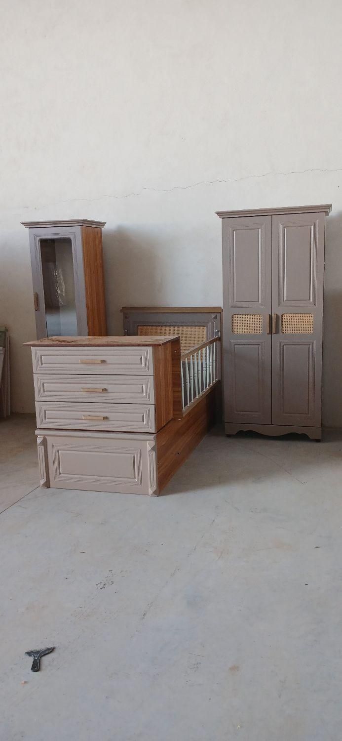 سیسمونی نوزاد حصیری|تخت و صندلی بچه|مشهد, بهمن|دیوار