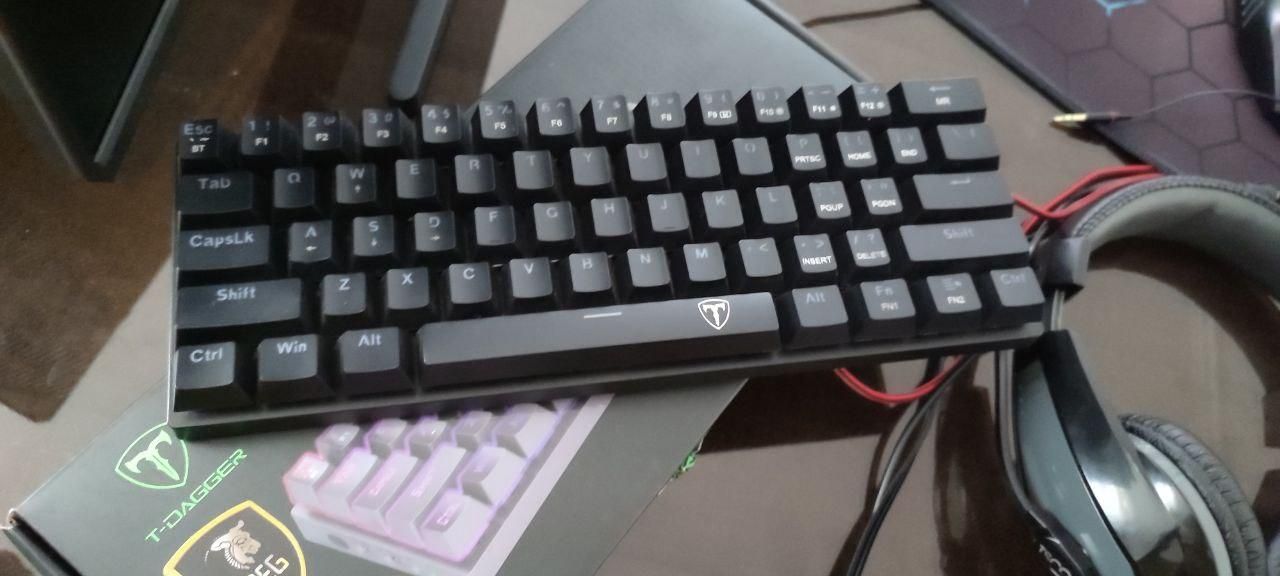 کیبورد گیمینگ و مکانیکال تی دگرT-dagger T-TGK317|قطعات و لوازم جانبی رایانه|کرج, کوی مدرس|دیوار