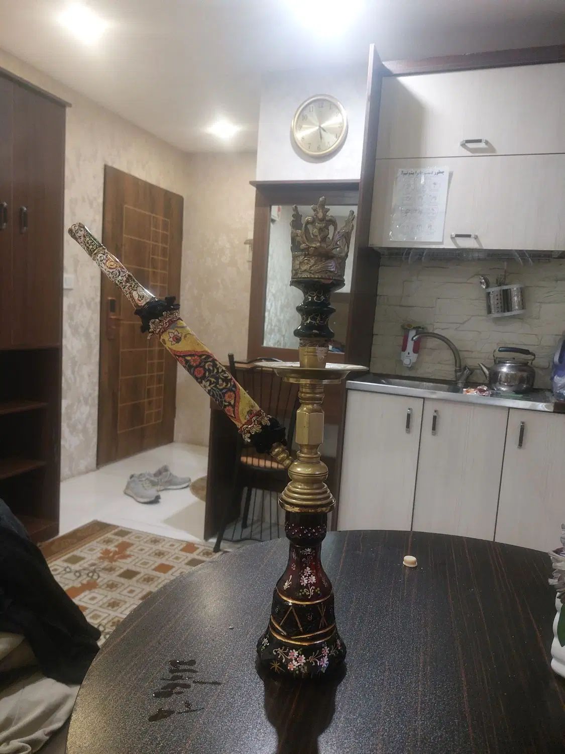 قلیان برنجی|کلکسیون و سرگرمی|مشهد, امام رضا (ع)|دیوار