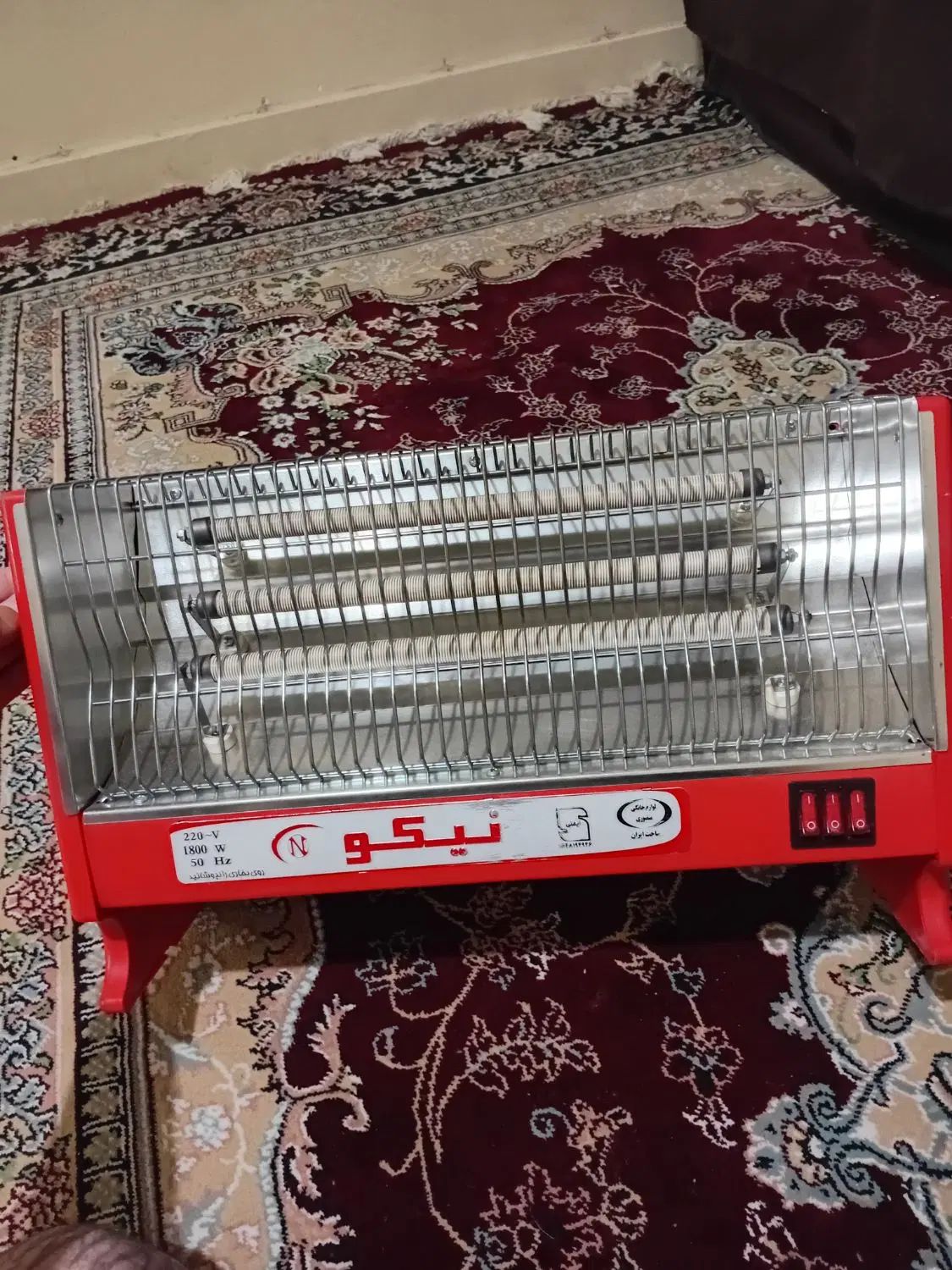بخاری برقی 1800w|بخاری، هیتر، شومینه|تهران, آهنگ|دیوار