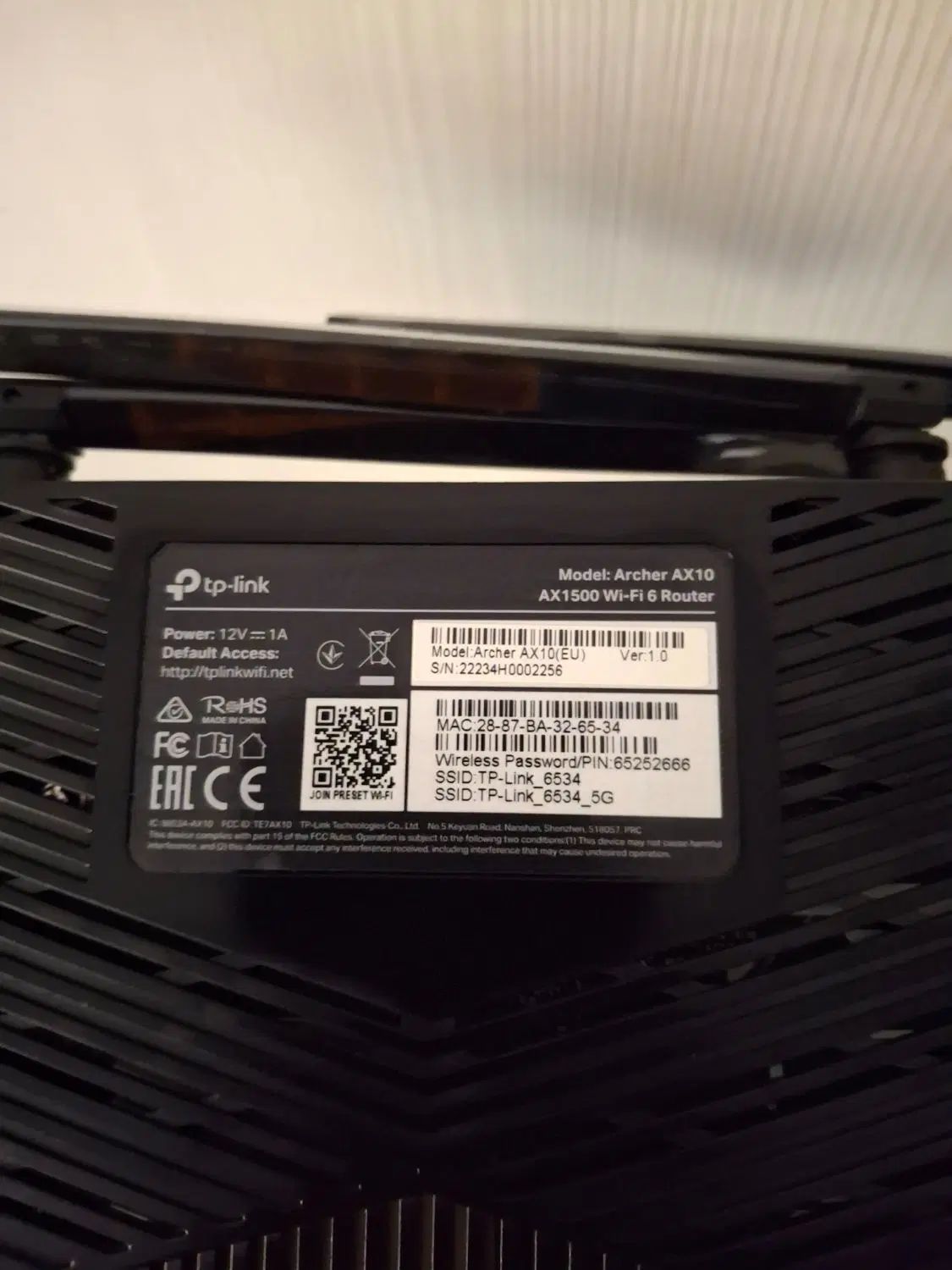 مودم Tplink arch 10x 1500 c wifi 6|مودم و تجهیزات شبکه|تهران, هفت حوض|دیوار