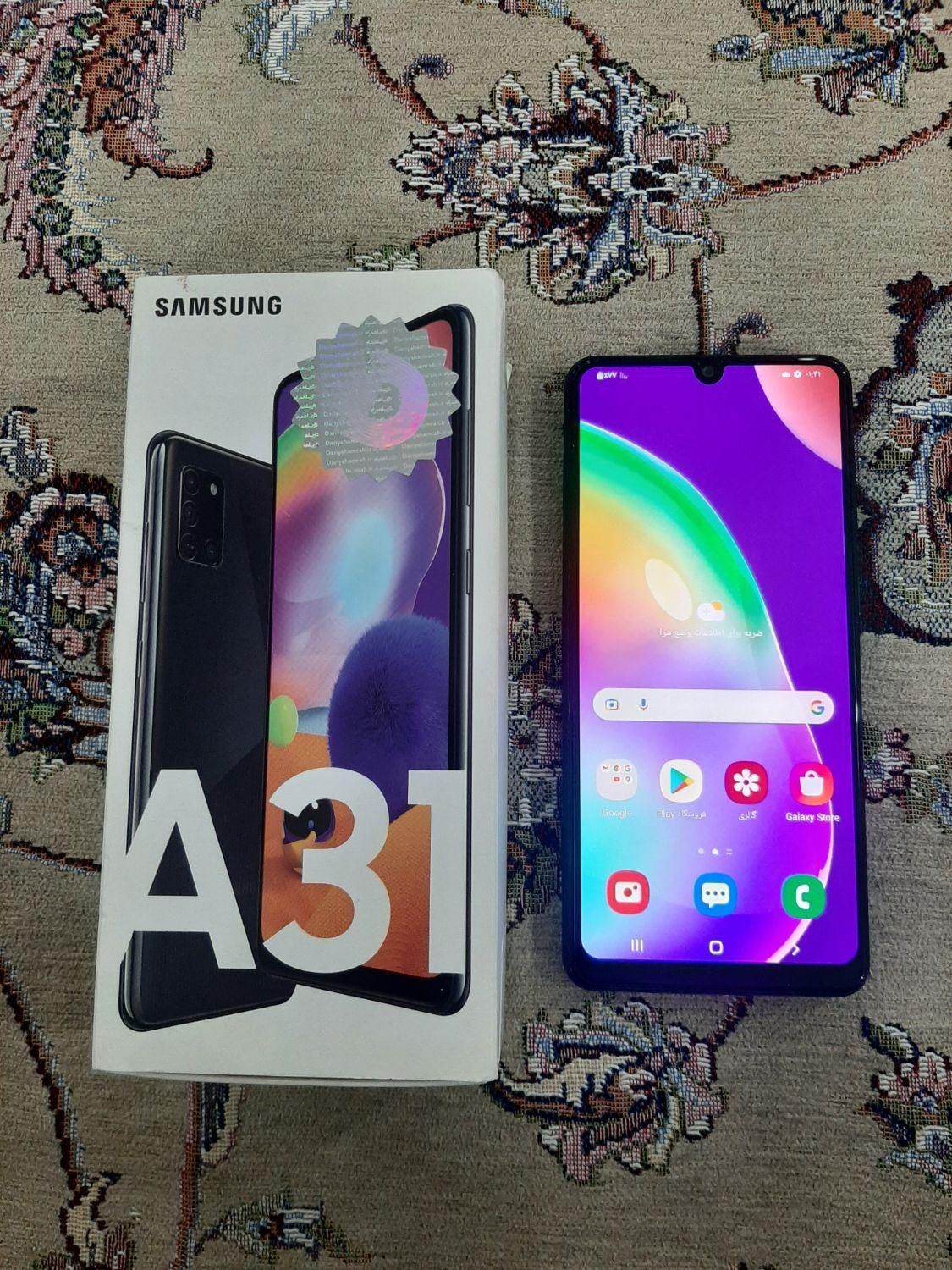 سامسونگ Galaxy A31 با حافظهٔ ۱۲۸ گیگابایت|موبایل|تهران, کوثر|دیوار
