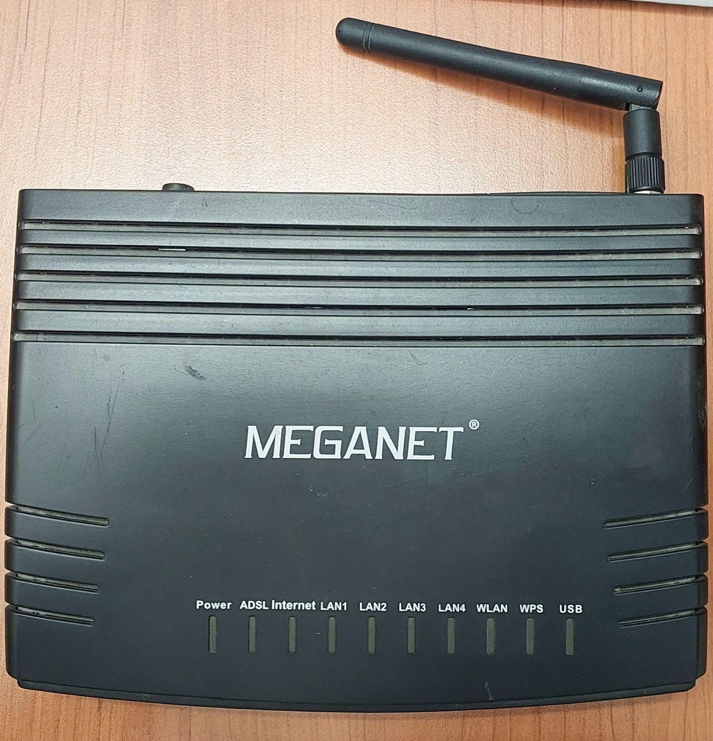 مودم روتر ADSL2 PLUS بی سیم Meganet مدل F-18PLUS|مودم و تجهیزات شبکه|شیراز, باغ تخت|دیوار