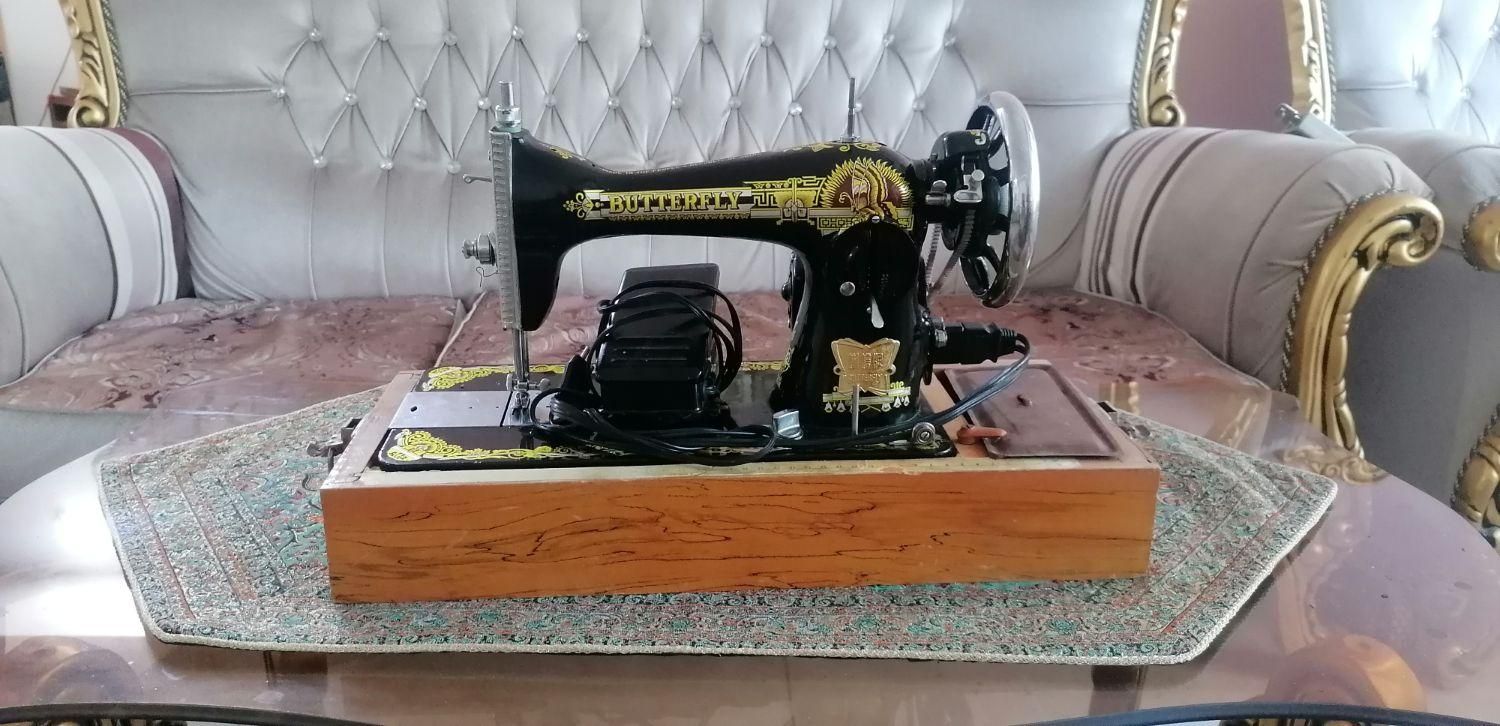 فروش چرخ خیاطی پروانه اصل|چرخ خیاطی و ریسندگی|قم, عمار یاسر|دیوار