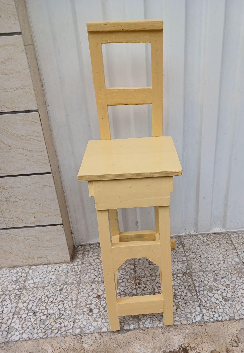 چهارپایه چوب نراد|صندلی و نیمکت|رشت, جماران|دیوار