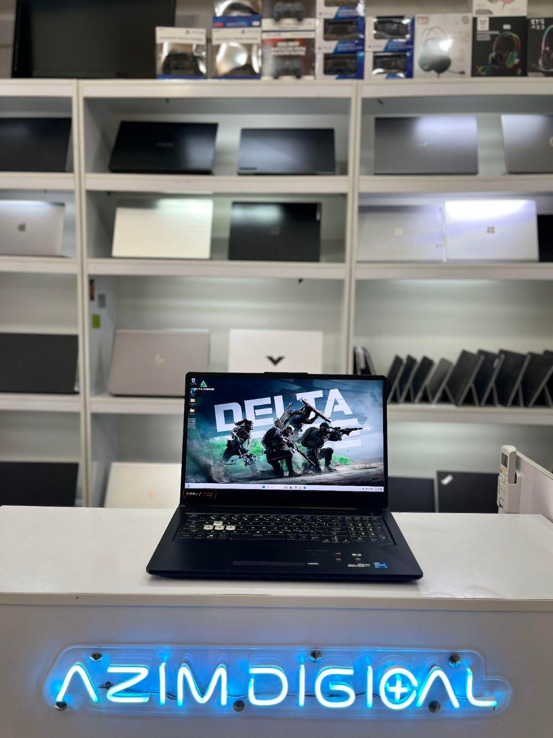 TUF f17 Fx 706 i5 RTX 3050Ti مشابه صفر|رایانه همراه|رشت, دیلمان|دیوار