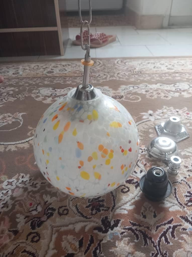 لوسترتک شاخه ای|لوستر و چراغ آویز|رشت, دیانتی|دیوار