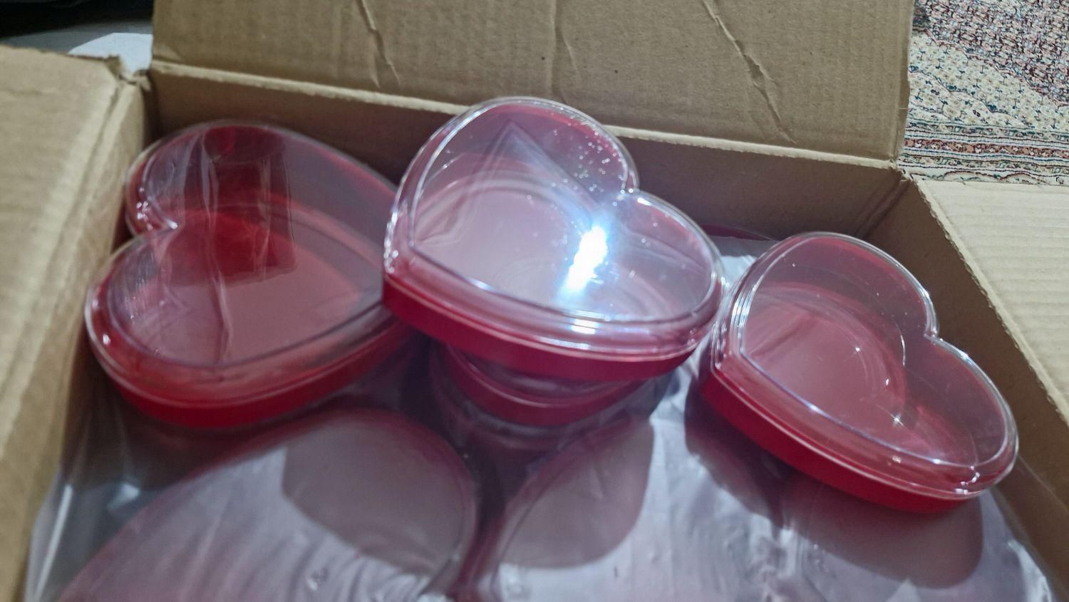 ظرف یکبار مصرف قلبی|ظروف نگهدارنده، پلاستیکی، یک‌بارمصرف|رامسر, |دیوار