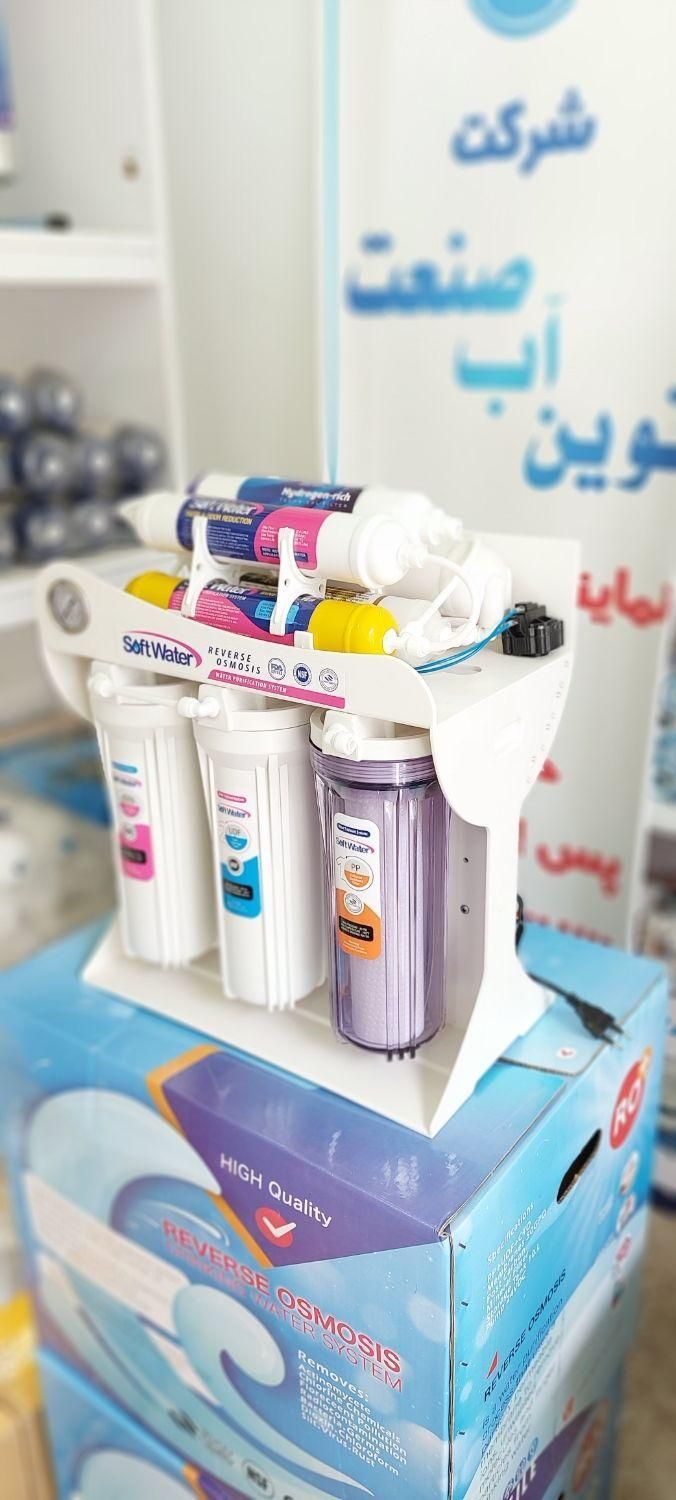 دستگاه تصفیه آب سافت واتر ۸مرحله|آب‌سردکن و تصفیه آب|کرمانشاه, |دیوار
