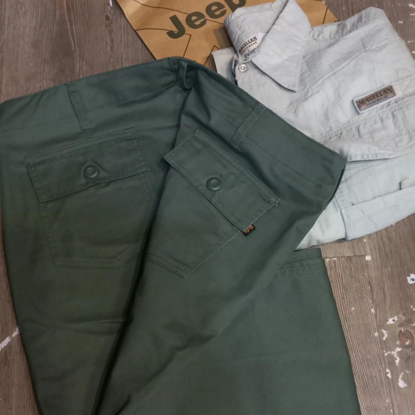 شلوار 4 چهارجیب آمریکایی آلفا رنگ سبز|لباس|شیراز, سیاه سنگ|دیوار