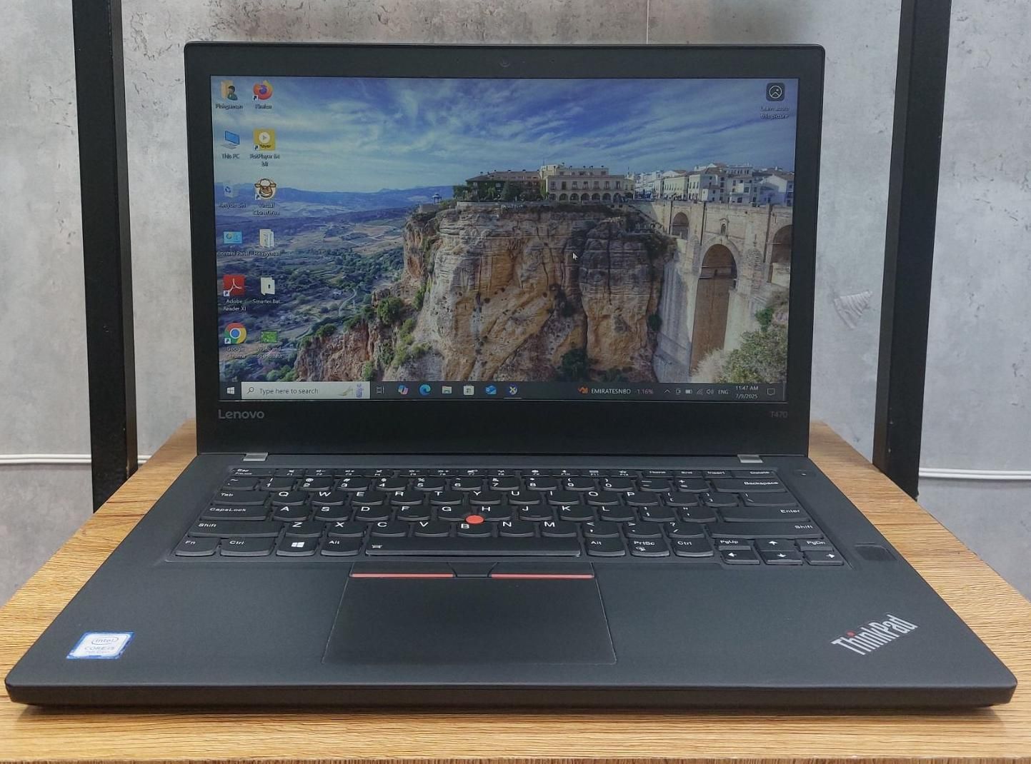 لپ تاپ Lenovo T470 i5 7200 نسل ۷ تمیز|رایانه همراه|اصفهان, شیخ طوسی|دیوار