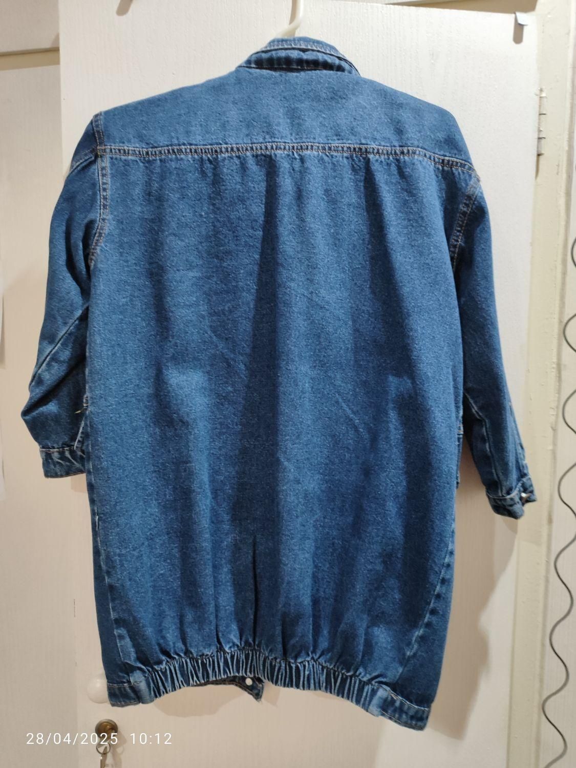 کت جین زاپدار فری سایز و شومیز|لباس|تهران, استاد معین|دیوار