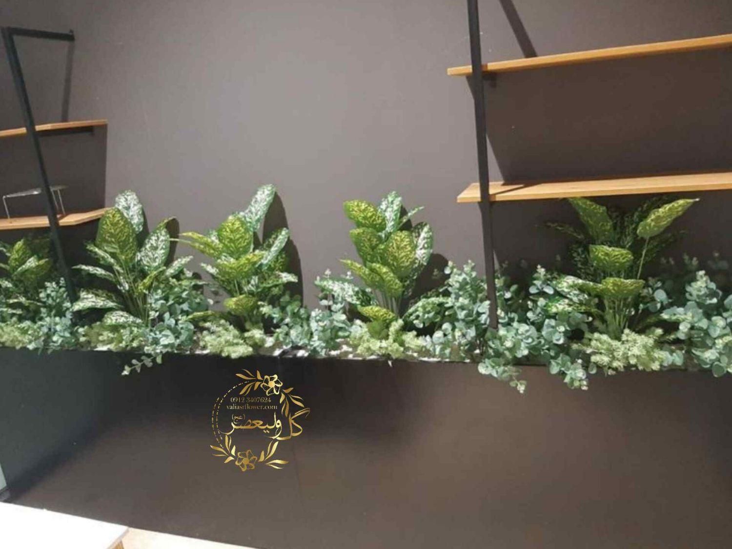 اجرا گیاه سبز مصنوعی برای داخل فلاور باکس(اداری)|گل مصنوعی|تهران, بازار|دیوار