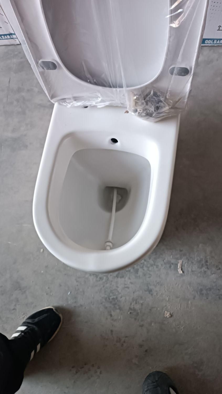 توالت فرنگی گل سرام|لوازم سرویس بهداشتی|کرمانشاه, |دیوار