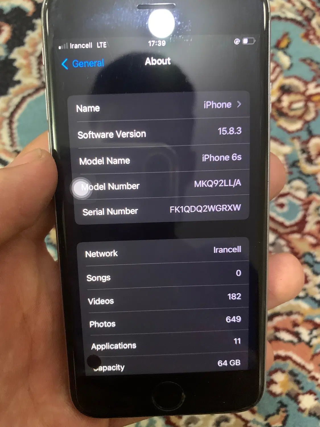 آیفون 6s|موبایل|کرج, عظیمیه|دیوار