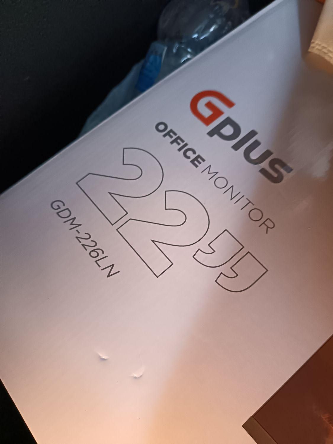 مانیتور Gplus 22 مدل GDM 226 LN|قطعات و لوازم جانبی رایانه|مشهد, آزادشهر|دیوار