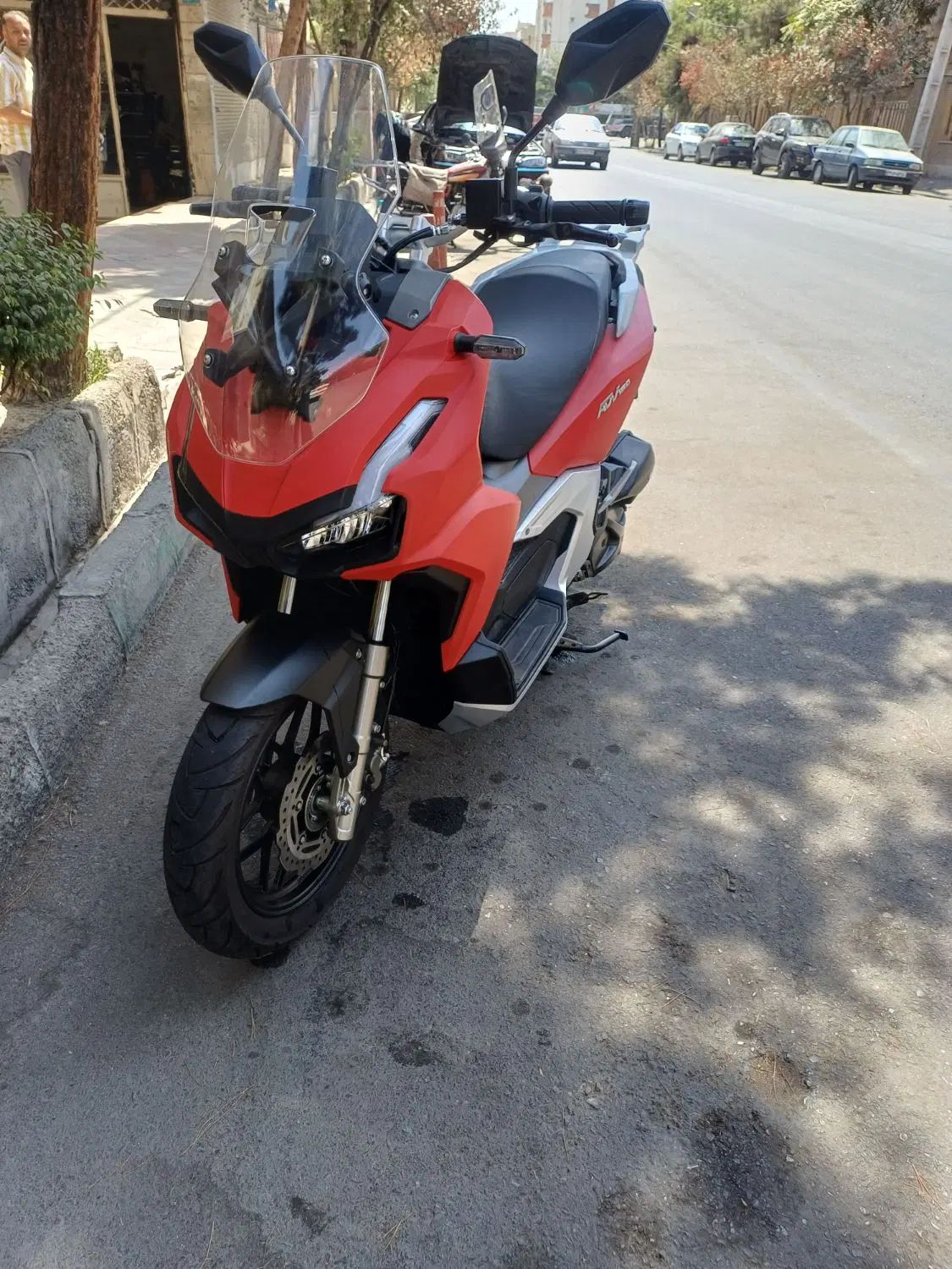 موتور ADV150 قرمز مدل 1403 شرکت توسن|موتورسیکلت|ری, شهادت|دیوار