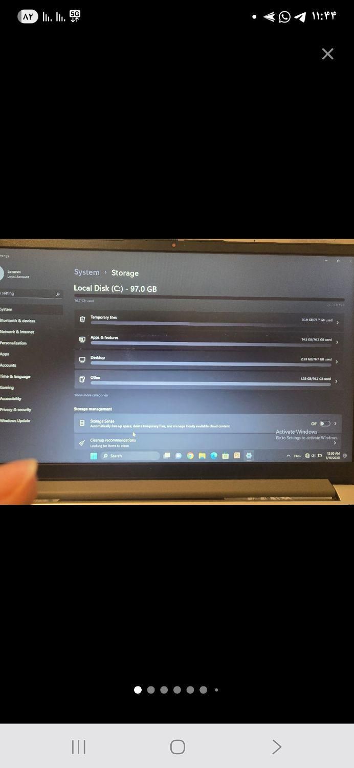 لب تاب لنو N4020 Idea pad 2024|رایانه همراه|ارومیه, |دیوار
