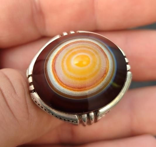 انگشتر نقره سنگ سه پوست|بدلیجات|تهران, نیروی هوایی (پیروزی)|دیوار