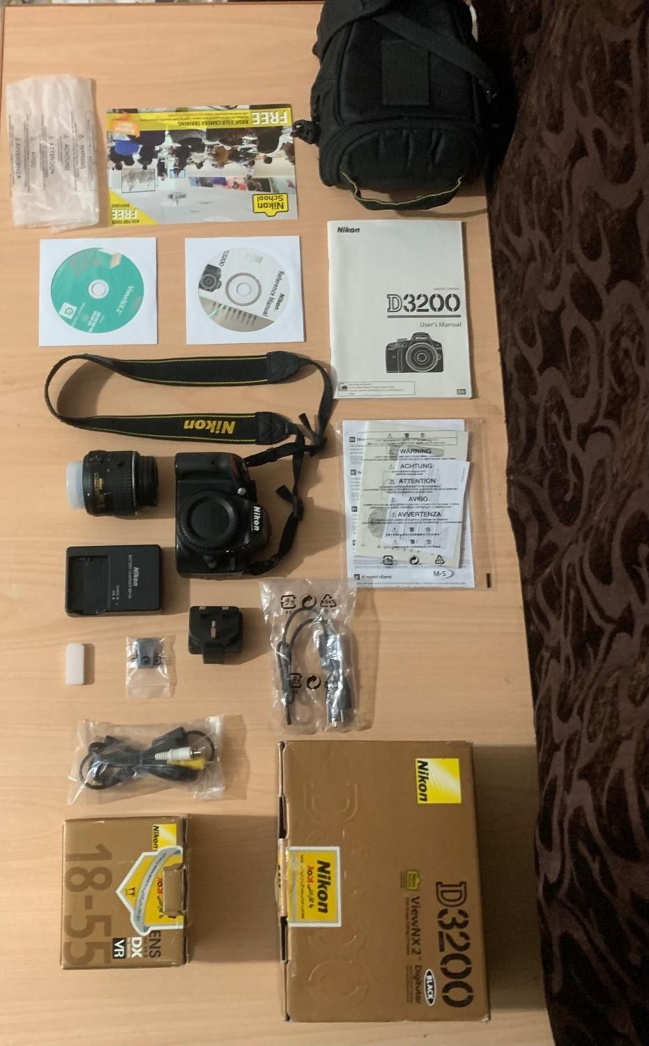 دوربین عکاسی و فیلمبرداری Nikon d3200 آکبند|دوربین عکاسی و فیلم‌برداری|کرمانشاه, |دیوار