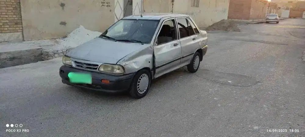 پراید تصادفی مدل 89 دوگانه شرکتی روشن حرکت|خودرو سواری و وانت|دزفول, |دیوار