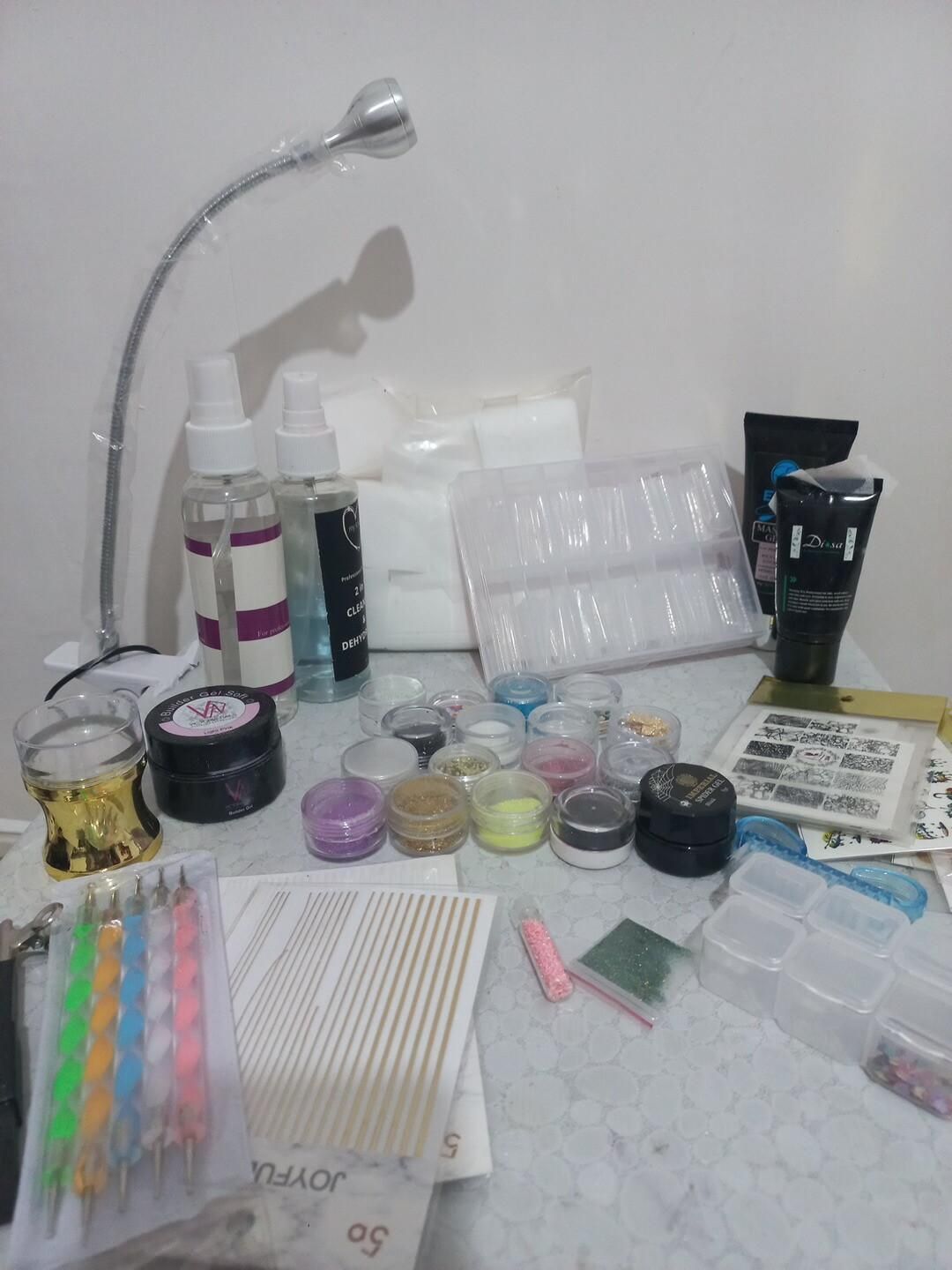 لوازم کاشت ناخن صفر تا صد|آرایشی، بهداشتی، درمانی|رشت, گلباغ نماز|دیوار