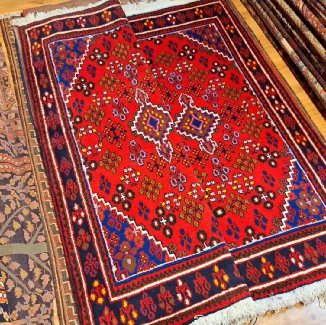 جفت قالیچه دستباف جوشقان|فرش|تهران, اکباتان|دیوار