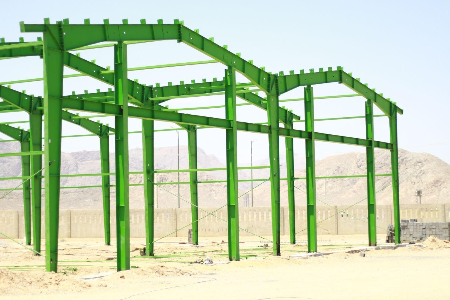 ساخت سوله و اسکلت فلزی با استاندارد 3834|خدمات پیشه و مهارت|اصفهان, باغ زیار|دیوار