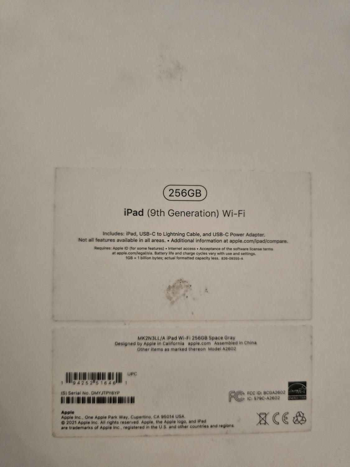 آیپد ipad 9 th Generation اینچ 10.2|تبلت|تهران, شهران شمالی|دیوار