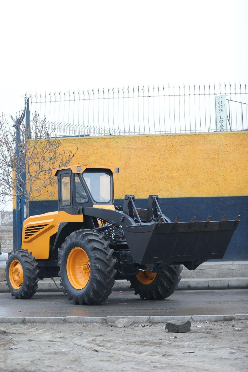 فروش تراکتور بیل لودری عقب رومانی طرح کاترپیلار|خودرو سنگین|مشهد, رباط طرق|دیوار