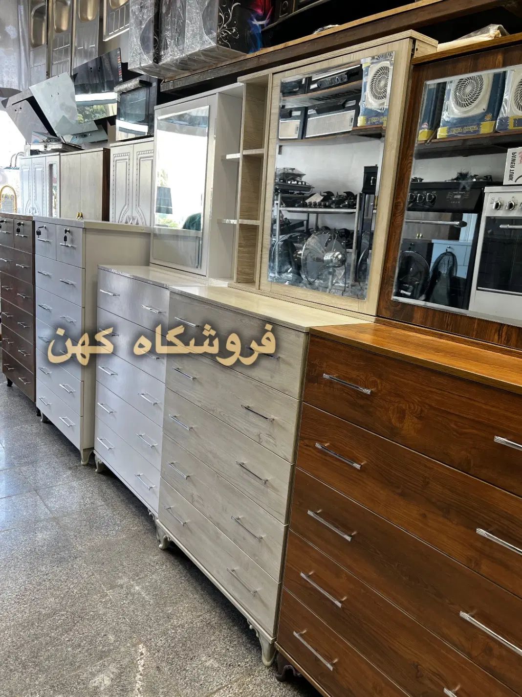دراور ملامینه کمد لباس ملامین رنگبندی کد 207|جاکفشی، کمد، دراور|تهران, جیحون|دیوار