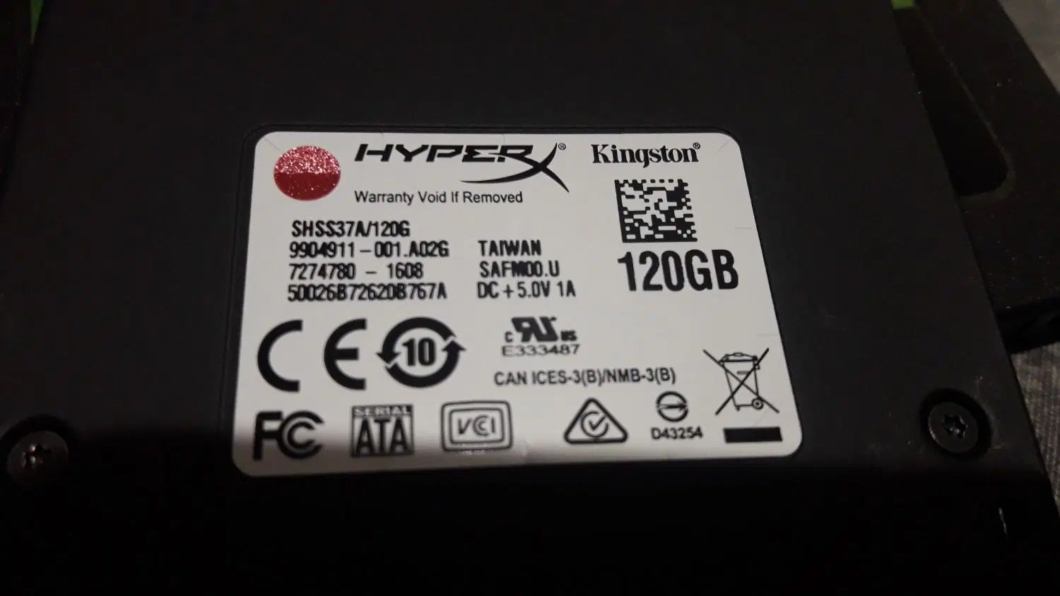 هارد اس اس دی ssd hyperx kingston و adata|قطعات و لوازم جانبی رایانه|تهران, شمشیری|دیوار