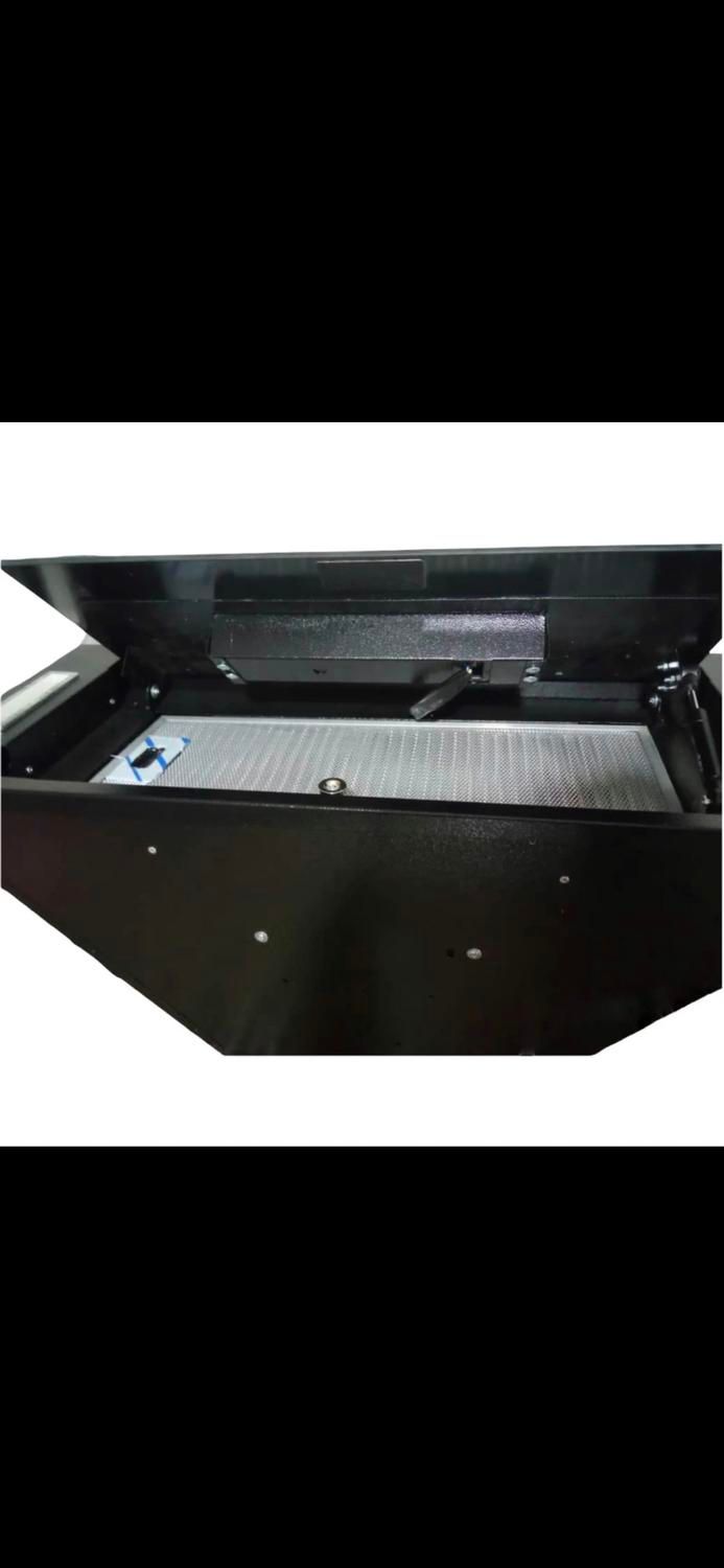 هود مخفی آشپزخانه درب شیشه موتور فلز لمسی|هود|اردبیل, |دیوار