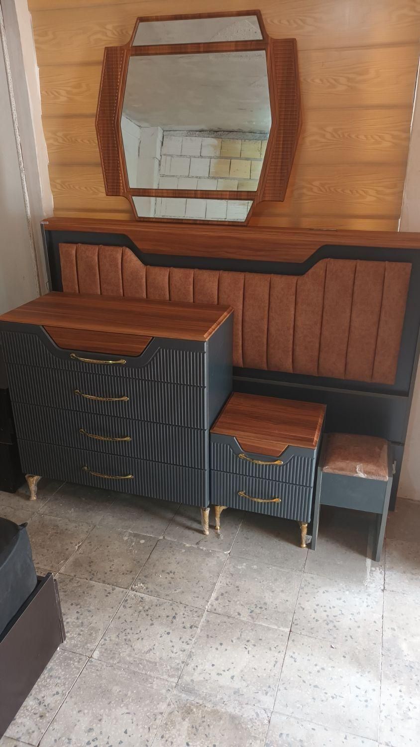 سرویس خواب دلین|تخت و سرویس خواب|رشت, رودبارتان|دیوار