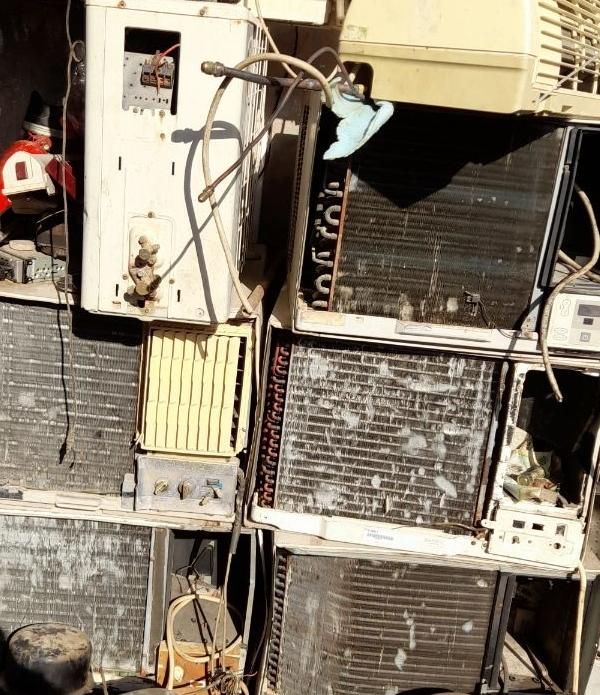 فروشی کولر سوخته اوراقی ضایعات خریدار|کولر گازی و فنکوئل|بندر امام خمینی, |دیوار