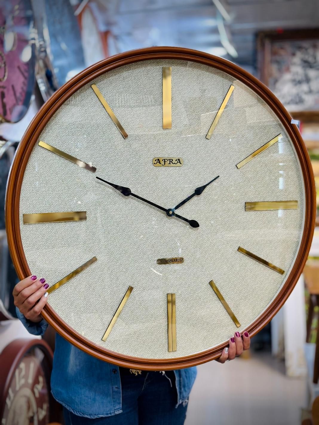 ساعت تمام چوب،ساعت دیواری|ساعت دیواری و تزئینی|اراک, |دیوار