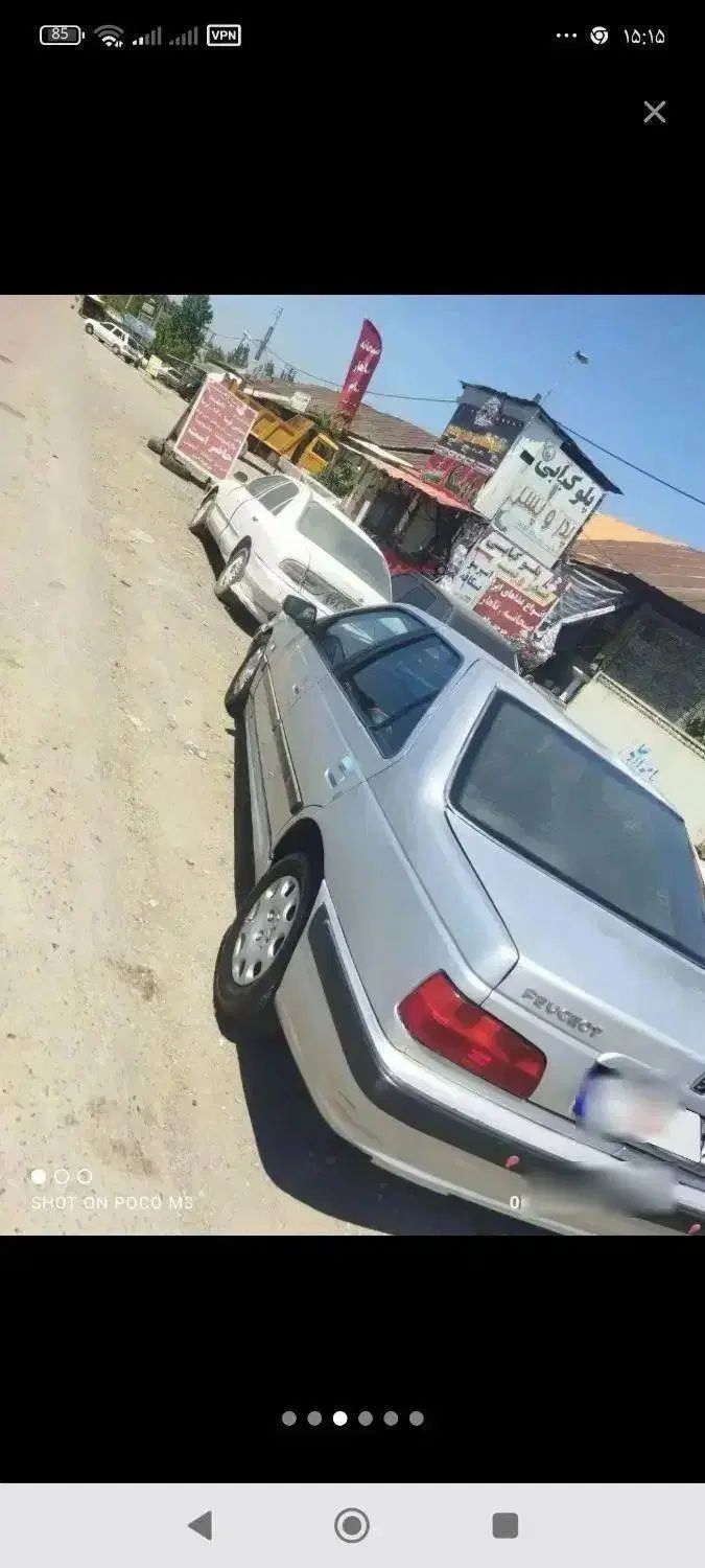 پژو پارس نقره ای مدل 84|خودرو سواری و وانت|رشت, یخسازی|دیوار