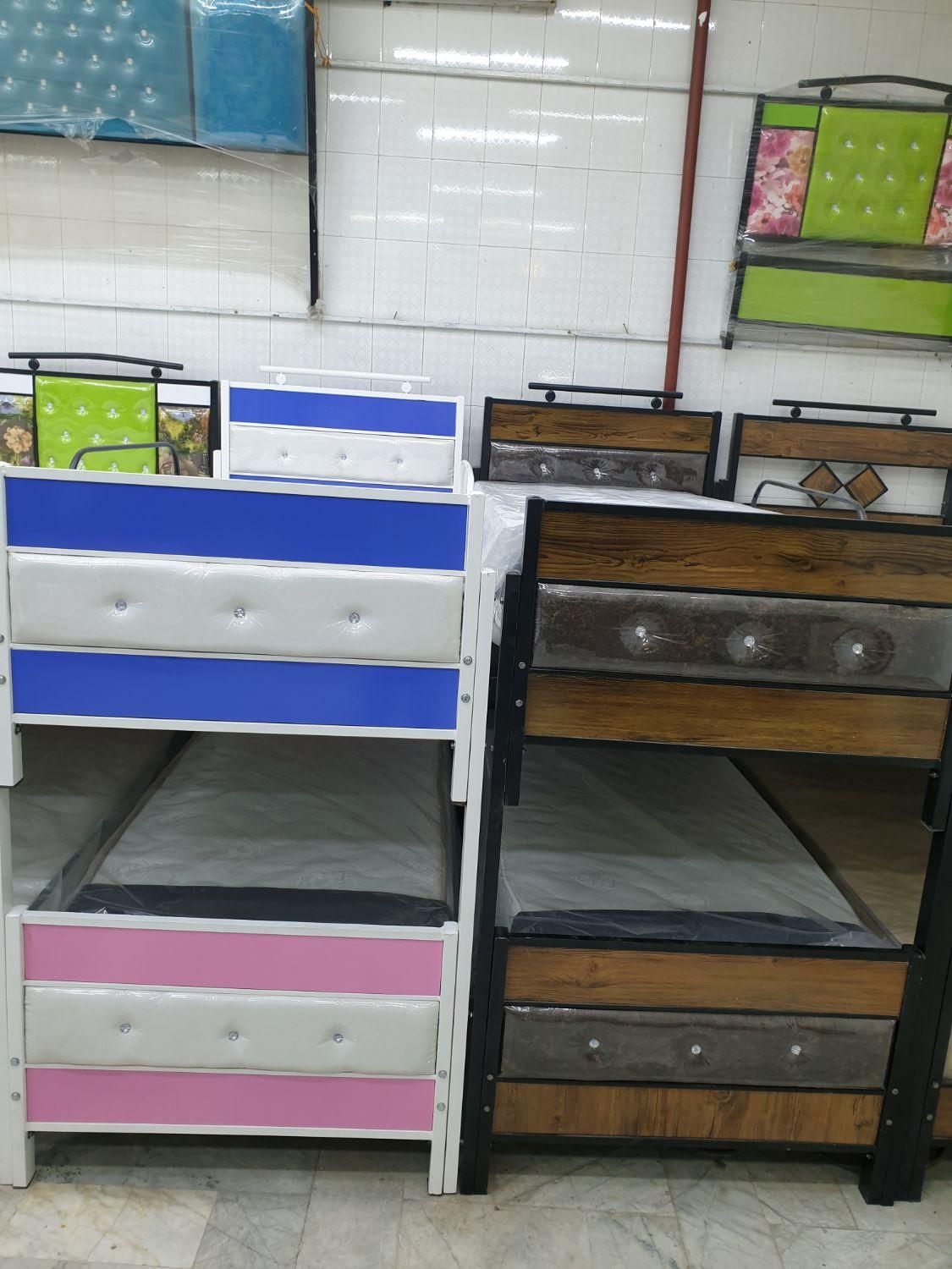 تخت خواب دو طبقه|تخت و سرویس خواب|نیشابور, مدرس|دیوار